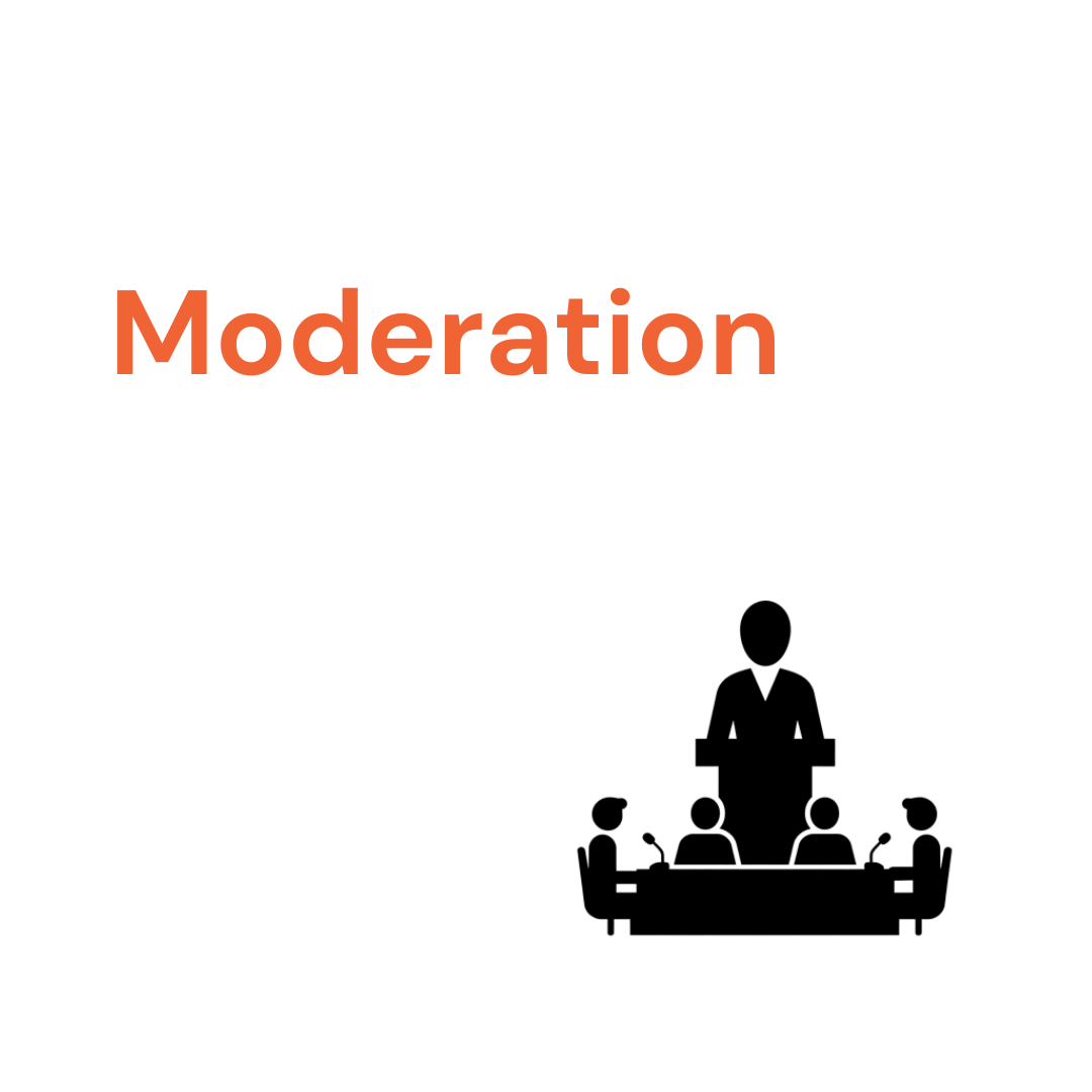 Kachelbild Moderation